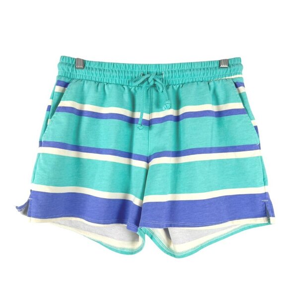 Wildfox Sweat Shorts Womens Small Multicolored Striped Cotton Blend NWT SS-1754 - Picture 1 of 9